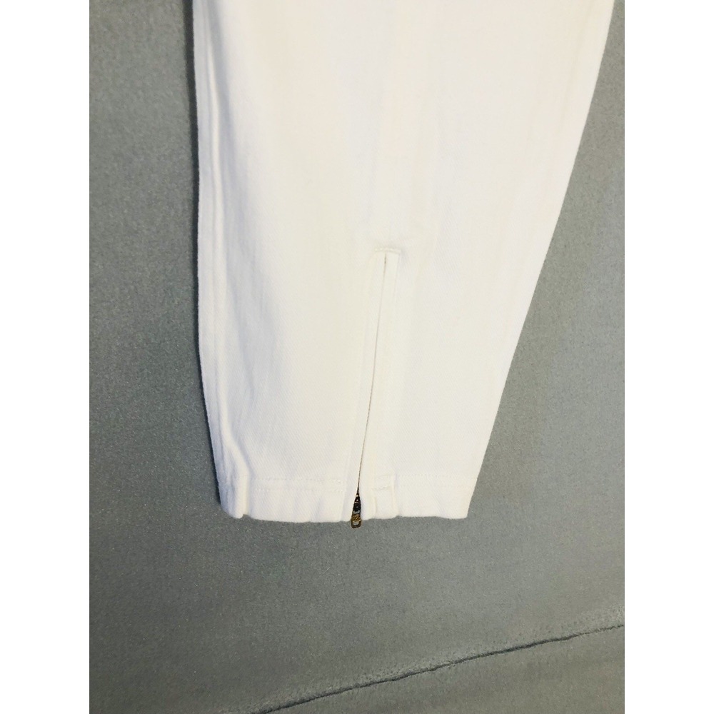 Isaac Mizrahi Live! 24/7 Stretch Pants White Denim 20 W  NEW IN BAG - Picture 3 of 6